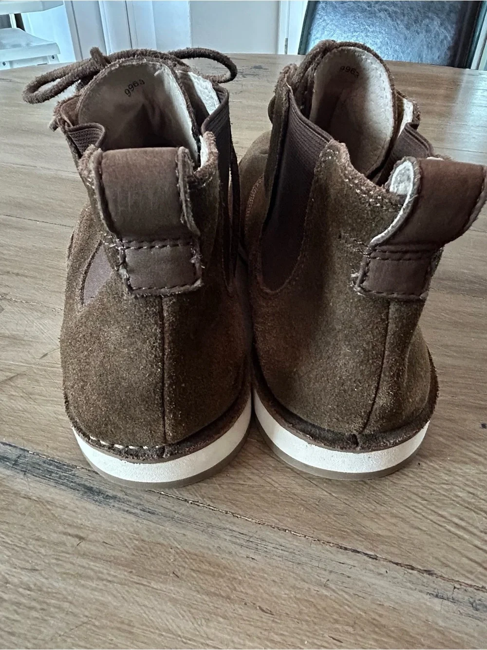 John Varvatos olive suede